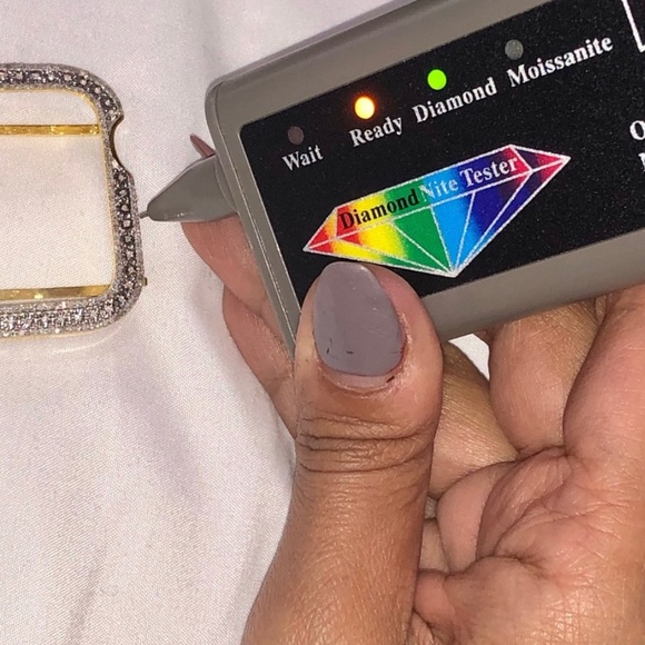 7 series 45m Apple Watch genuine REAL DIAMOND Case NOT CZ best Christmas gift - Picture 5 of 11